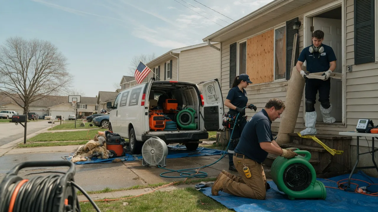 Water Damage Restoration in Roscoe, PA near me